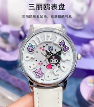 Kuromi 手錶 Melody/ Hello kitty /Kuromi/Pochacco/玉桂狗/布丁狗手錶 Sanrio Melody watch