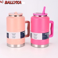 BALLYKA Water Bottle, Insulated Thickened Sports Water Bottles, Portable Broken-resistant Stainless 