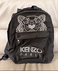 Kenzo Paris 黑色老虎頭背包