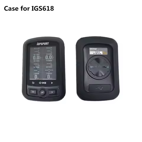 Generic Bike Gel Skin Case & Screen Protector Cover for IGPSPORT IGS618 GPS Computer Silicone Case f