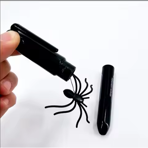 Scare Prank Spider Pen 3D Jumping Spider Magic Gag Gimmicks Easy To Do Magic Tricks Funny Illusions 