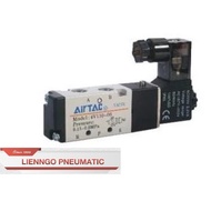 Solenoid valve 4v110-06, 4v120-06 applies cylinder control and pneumatic control in industrial machi