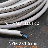 NYM 2x1.5 mm copper wire electrical cable price per meter NYM 2x1.5 mm full copper cable 2.5mm cable