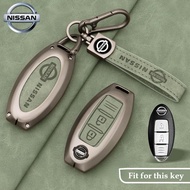 DTH Nissan Key Case For Qashqai Versa Teana Infiniti X-Trail Kicks Tiida Pathfinder Zinc Alloy-Leath