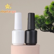 [RiseLargeS] 1PCS 15ml Sub-packed Nail Polish Bottle Portable Nail Gel Empty Bottle With Brush Glass Empty Bottle Touch-up Container new
