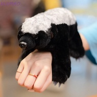 HUIMAO Badger Mongoose Plush, Stuffed Doll Wild Animal Badger Honey Toy, Adorable Lifelike Room Deco