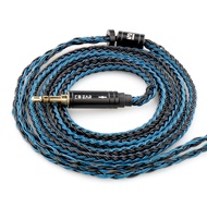 KBEAR ST16 Earphone Cable 16 Core 5N OCC Silver-Plated Upgrade IEM Cable for MMCX 3.5mm Plug Devices