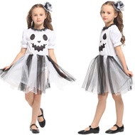 Halloween cosplay Costume Children Elf Costume Horror Costume Costume G-0339 Skeleton Ghost Clothes 