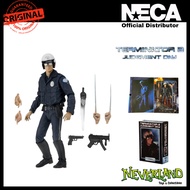 (NECA) Terminator 2 Ultimate T-1000 Motorcycle Cop Version 7" Scale Action Figure