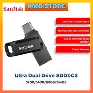 SanDisk Dual Drive Go USB 3.1 Type-C OTG PenDrive SDDDC3 / SDDDC4 (32GB / 64GB / 128GB / 256GB) Data