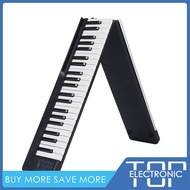 Portable 88 Keys Foldable Piano Digital Piano Multifunctional Electronic Keyboard Piano for Piano Student Musical Instrument
