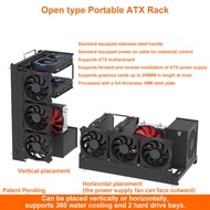 T.F.SKYWINDINTL | DIY Chassis X79 X99 Computer Case ATX Open Motherboard Holder ATX/-ATX/ITX Open Ch
