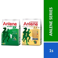 ANLENE Actifit 3X / Gold 5X High Calcium High Protein Plain Milk Powder Susu Tepung 1kg