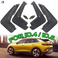 For VW ID.4 ID.5 ID4 ID5 EV 2020 2021 2022 2023 Mud Flaps Splash Guard Mudguards Front Rear Molded F