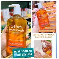 GEL RỬA MẶT CHO DA MỤN Neutro gena Oil-Free Acne Wash 177ml
