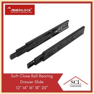 Amerilock Ball Bearing Drawer Slide (Soft Closing) ✤ ◷ ◨