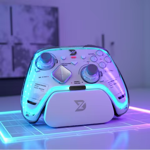 ZD Ultimate Legend Wireless Game Controller 3-Mode 3000+Hz Refresh Rate RGB Custom Switch Compatible