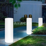 Lampu Silinder Bercahaya Lampu Lantai Taman Luar Laluan Rumput Laluan Lampu Hiasan Perkahwinan Lampu