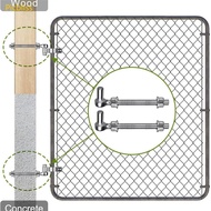 Picbliss J Bolt Post Hinges Steel J Bolt Hinges  to Use for Large door  gate