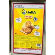 3.5Kg **Julie's Cheese Cracker Biscuit ( Tiada Tin Deposit )