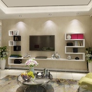 Kabinet Dinding TV Kabinet TV Tergantung Lekat Di pader Creative Lattice TV Dinding Kabinet TV Dindi