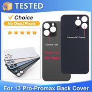 sinmaytai | For iPhone 13 Pro Max Glass Battery Cover Rear Door Housing Panel Case Camera Lens Parts