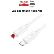 Genuine Hoco - Hoco X88 fast charging cable 1M 2.4A long, Genuine Hoco case and charger - PK Online