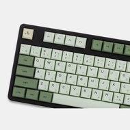 keycaps custom keycaps Matcha Theme XDA Height Sublimation PBT Japanese Character Root Mechanical Ke