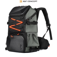 K&F Concept Camera Bag 33L Pro Large Travel Camera Backpack Waterproof