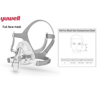 Yuwell YF02 Full Face CPAP Mask for Various Models of CPAP Machines S M L Size