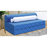 ☇☊Uratex Neo Sofa Bed (Blue) 48 x75  (double)(PM FOR AVAILABLE COLOR)