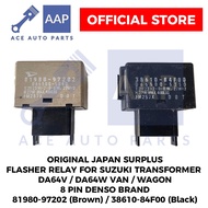 Suzuki Transformer DA64V/DA64W Flasher Relay Japan Surplus DENSO 81980-97202 38610-84F00