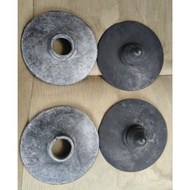 BMW E36 3 SERIES SEDAN COUPE GENUINE REAR UPPER  LOWER RUBBER COIL SPRING PAD