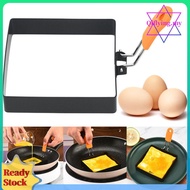 3.9 in 1/2 Pcs Egg Ring Egg Pancake Cooking Ring Stainless Steel Heat Resistant Pancake Ring Easy Cl