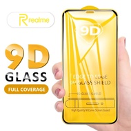 ใหม่9D กระจกเทมเปอร์คลุมทั้งหมดป้องกันหน้าจอสำหรับ Realme 5 5S 5i 6i C3 C3i C11 C12 C15 C20 C20A C21 C21Y C25 C25Y C25S C30 C30S C31 C33 C35 Narzo 10 10A 20 20A 30A 50A 50i Prime OPPO A8 A31 A9 A5 A11 A11X Samsung A04 M04