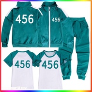 HOT ready stock Squid Game Cosplay Boys Girls Jacket 067 Kang Sae byeok 240 Ji yeong Sisters Costume