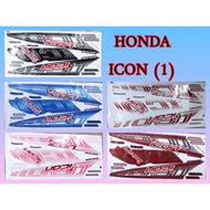 BODY STICKER HONDA ICON (1)