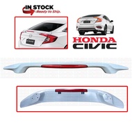 Honda Civic FC G10 (2016) ABS Plastic MDL OEM Rear Back Bonnet Bonet Trunk Boot Duck Tail Lip Wing S