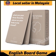 Couples Card Game SEXPECTATIONS Card Deck  Conversation Starters for Couples  52 Questions on Intima