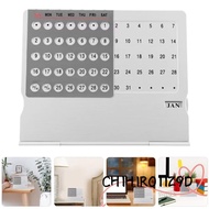 CHIHIRO11Z9D Desk Calendar, Adjustable Manual Setting Perpetual Calendar, Creative Mini Repeatedly U