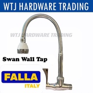 Falla Swan Neck Flexible Wall Tap / Rotating Hose Flexible Wall Pillar Water Tap Kitchen Faucet Rota