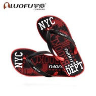 Hot sale 2023 New Fashion version luofu Luofu new flip flops mens summer non-slip soft bottom pinch 