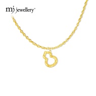 MJ Jewellery 3D 999.9/24K Pure Gold Gourd Pendant B816
