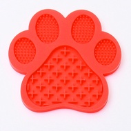 OB Carefully Selected Pet Silicone Dog Paw Shape Slow Food Mat < ZP0007 > Ready Stock
