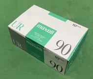 maxell UR90 全新空白錄音帶 一盒10捲 (#4357)