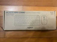 全新 黑色 Logitech MX KEYS MINI COMBO 商務鍵盤 滑鼠組 羅技MX KEYS 迷你組合 無線鍵盤 和 滑鼠石墨 (920-0011655) Logitech MX KEYS