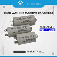 ELCO WASHING MACHINE CAPACITOR 4UF/5UF/6UF/7UF/8UF/9UF/10UF/11UF/12UF/13UF/14UF/15UF/16UF/18UF/20UF