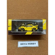 Inno Toyota GR86 "Pandem" Yellow #IN64-GR86P-YELLOW (1:64)