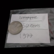 Singapore Coin / 50 Cents / 1977