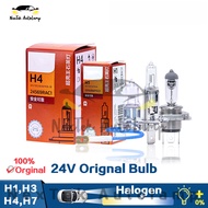 H1 H3 H4 H7 24V 100W 100/90W 3200K High Wattage Original Car Standard Halogen Headlight High Low Bea